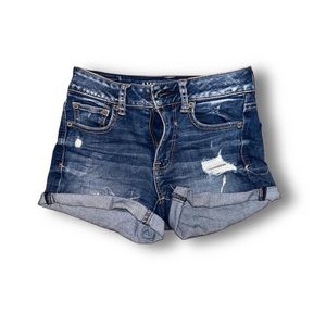 Size 0 American eagle jean shorts